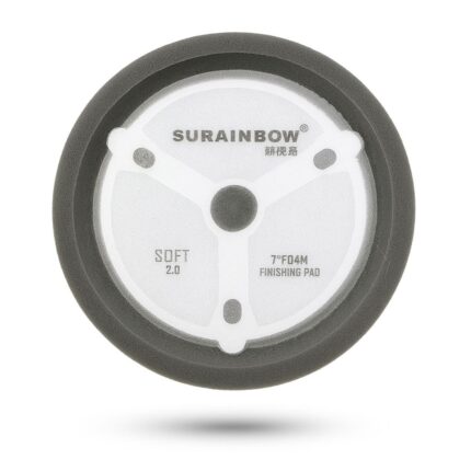پد پولیش نرم روتاری مشکی 150 میلی متری سورین بو مدل Surainbow Professional Fine Polishing Pad 150mm t601a