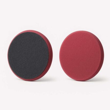 پد پولیش متوسط روتاری زرشکی اس آر اس مدل SRS Rotary Medium Polishing Pad 125mm R13525125R