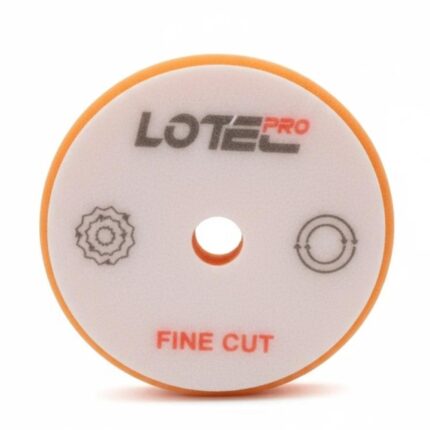 پد پولیش نرم روتاری نارنجی لوتک پرو Lotec pro Rotary Polishing Pad Fine 125
