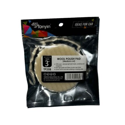 پد پولیش پوست بره دوکاره تونین Tonyin wool pad 75