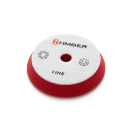 پد پوليش نرم دوكاره 75 ميلی متر قرمز هامبر مدل Humber Dual Action Fine Red Finishing Foam Pad 3 inch