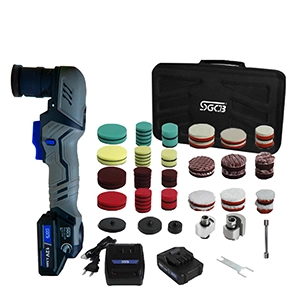 کیت کامل دستگاه پولیش آیبرید اس جی سی بی SGCB Cordless Carbon Brushless mini polisher
